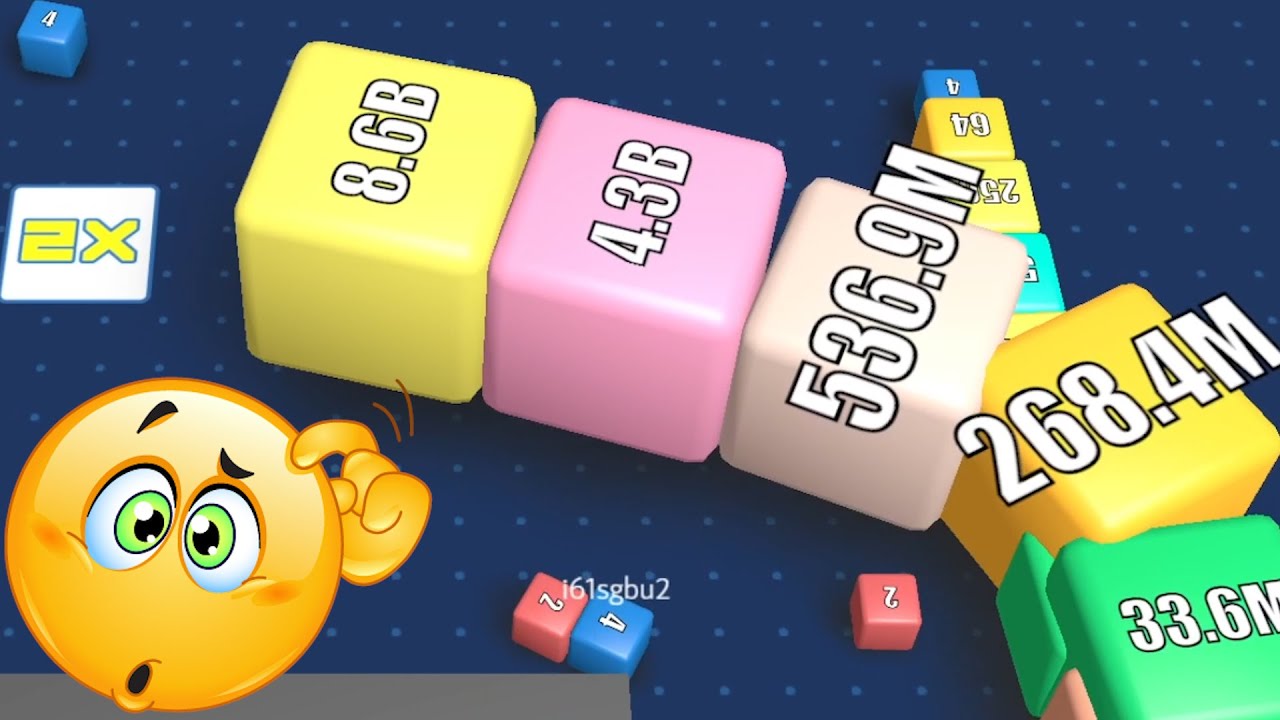 Cubes 2048 .io 🕹️ Play Now on GamePix