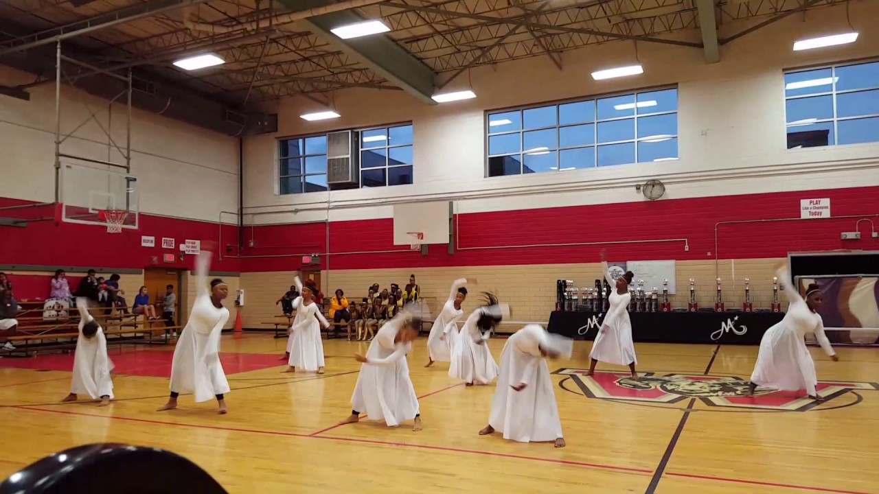 Forest Brook Middle School Dance Team in Marching Auxiliaries at