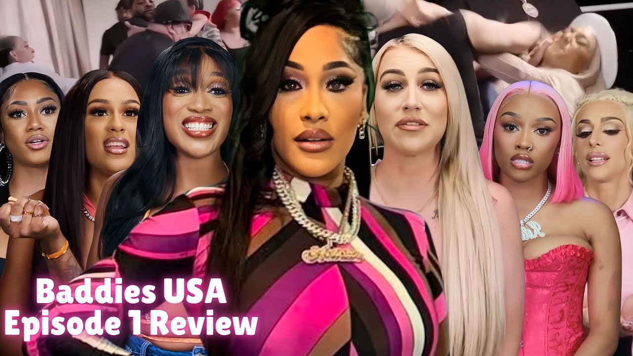 Обзор Baddies USA Ep.1‼️Ана ТОПнула Гретхен‼️Ло Лондон+Кэт ПРЫГНУЛА Бри‼️Тинка против Колда Киллы‼️