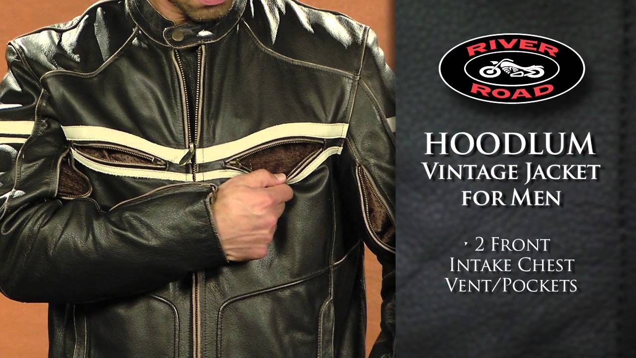 River Road Hoodlum Leather Jacket • Shop J&P Cycles - YouTube