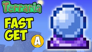 How to Make Crystal Ball in Terraria (EASY) | Terraria 1.4.4.9 Crystal Ball