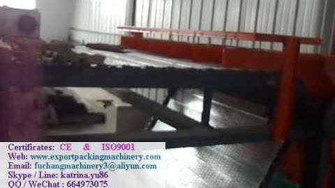 rotary type + reciprocatiing + single layer drying line + automatic stacking & counting machine