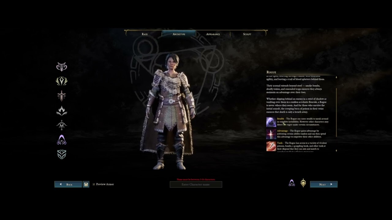 Ashes of creation Classes and races