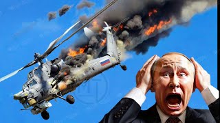 Horrifying Moment, 7 Russian Mi-28N Helicopters Destroyed by US F-16s