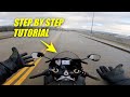 How to ride a motorcycle sportbike