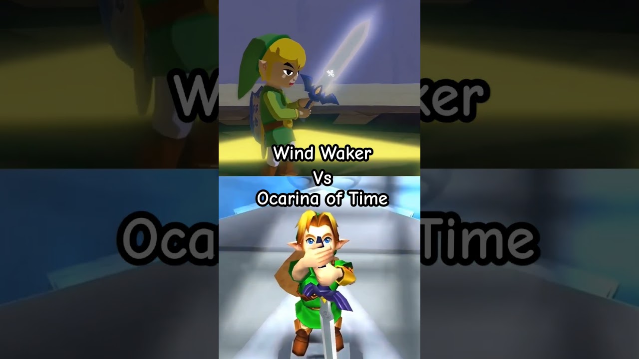 MASTER SWORD WW VS OOT 
