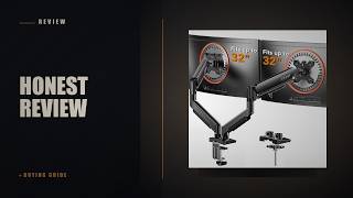 Review: ErGear Dual Monitor Arm, Full Adjustable Monitor Mount| Under $40 Monitor