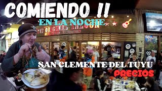 San Clemente del Tuyu ,precio de  comidas, restaurantes