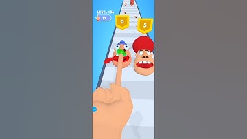 Tall Dirty  Finger  Run level 136#viral #gameplay #satisfying