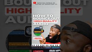 How to export High Quality Audio in Logic Pro