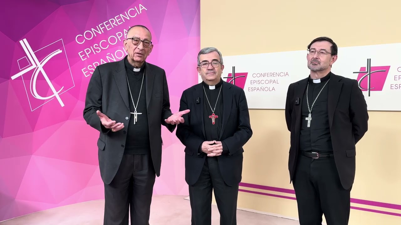 Argüello, Cobo y Omella anuncian el viaje del Papa a España