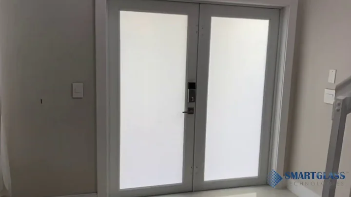 Switchable Privacy Smart Glass for Exterior Doors