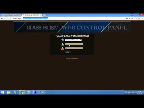 Webpanel Kullanıcı Adı Ve Şifre Oluşturma / Tek Tıklama İle Hazır Oda Oluşturmak