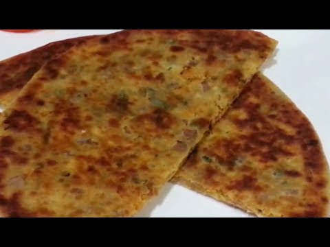 Papad Paratha-Rajasthani recipe - YouTube