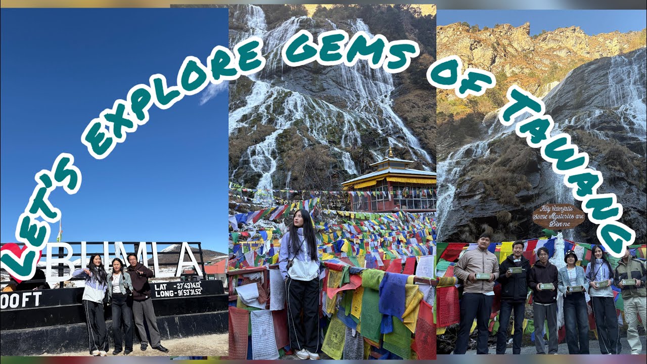 Exploring TAWANG , bumla pass & holy water 📍.. The HIDDEN PARADISE 🕊️ part 1