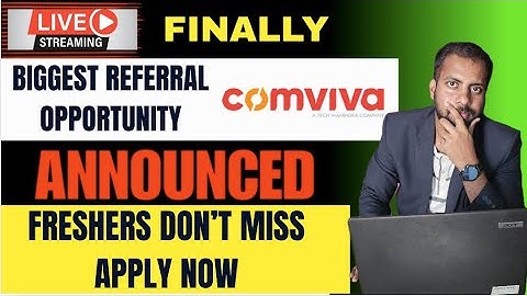 Comviva Tech Mahindra Company Biggest Referral Announced | Qualcomm, Dentsu, BrowserStack Jobs