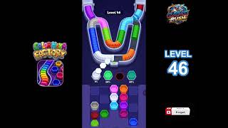 Color Hexa Factory Level 46 Walkthrough & Solution