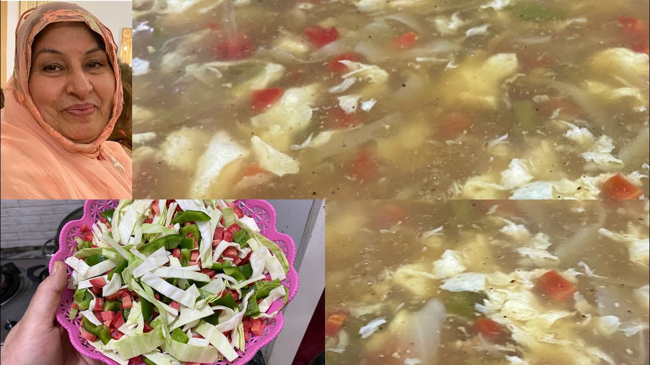 Chicken veggie golden soup recipe 