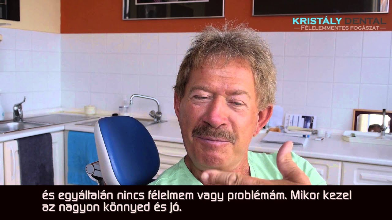 Siegbert Tapasztalata A Keszthelyi Kristály Dental Fogászatán Youtube