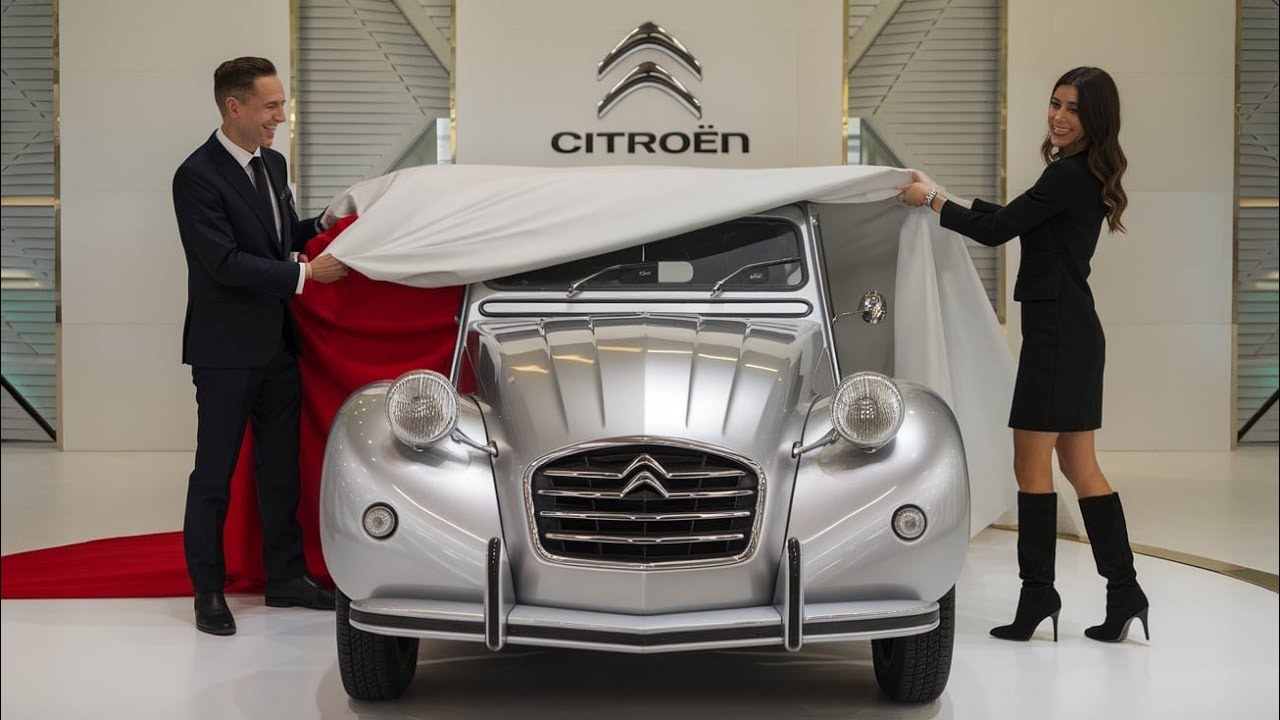 Citroen 2CV 2026 года. Необычный электромобиль, возвращающийся на рынок! Современная интерпретаци...