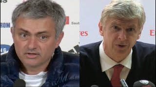 The classic Jose Mourinho v Arsene Wenger rivalry