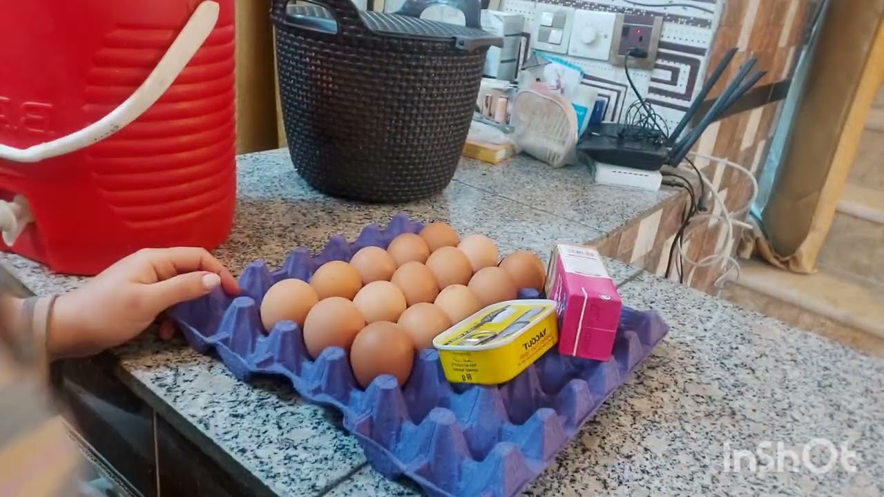 روتين المسوك الاسبوعي 🫑🍅🥩🍋وغسلت الطرمه🪣ورقاوي سوت غده 🥣🙋‍♀️