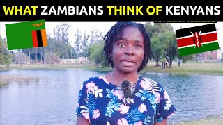 So This is what Zambians🇿🇲 think of Kenyans /Kenya 🇰🇪