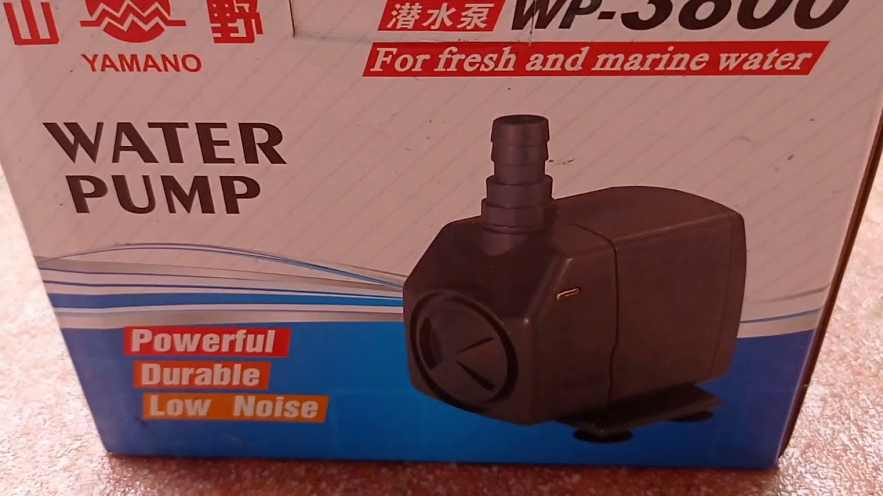 CARA PERBAIKI POMPA AIR/WATER PUMP WP 3800 MERK YAMANO 