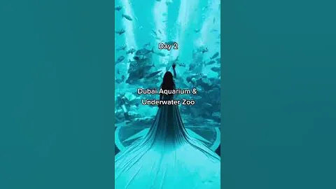 How To Spend 3 Days In DUBAI. ✈️🤩✨ #shorts #travel #explore