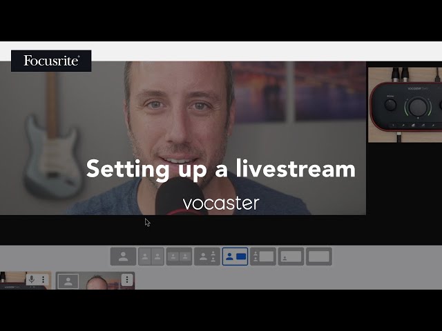 Аудіоінтерфейс FOCUSRITE Vocaster Two