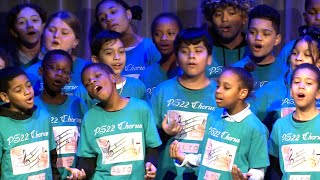 PS22 Chorus "Sandy Hook School Song" & "Let It Be" @SandyHookPromiseOrg