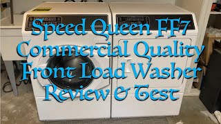 Speed Queen FF7005WN Washing Machine Review - Consumer Reports