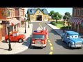 Miniature Fire Station   Tiny Firefighters, Trucks &amp; Training Drills  🚒👨 🚒