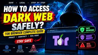 How to Access Dark Web Safely? 😱 Tor Browser Complete Guide in Hindi | Ethical CodeX screenshot 1