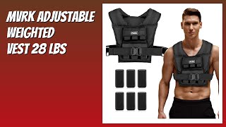 REVIEW (2026): MVRK Adjustable Weighted Vest 28 lbs. Features