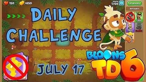 Bloons TD 6 Daily Challenge | Dr. Monkey