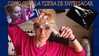 USAR LA TIJERA DE - YouTube