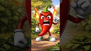 Life Radish and Chilli . 🌶️ ai animation hindi story . #cartoon #ai #shorts