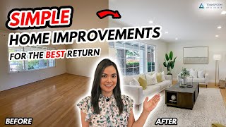 8 Home Renovations for Best Return-Simple Home Improvements, Profitable Home Projects that Add Value