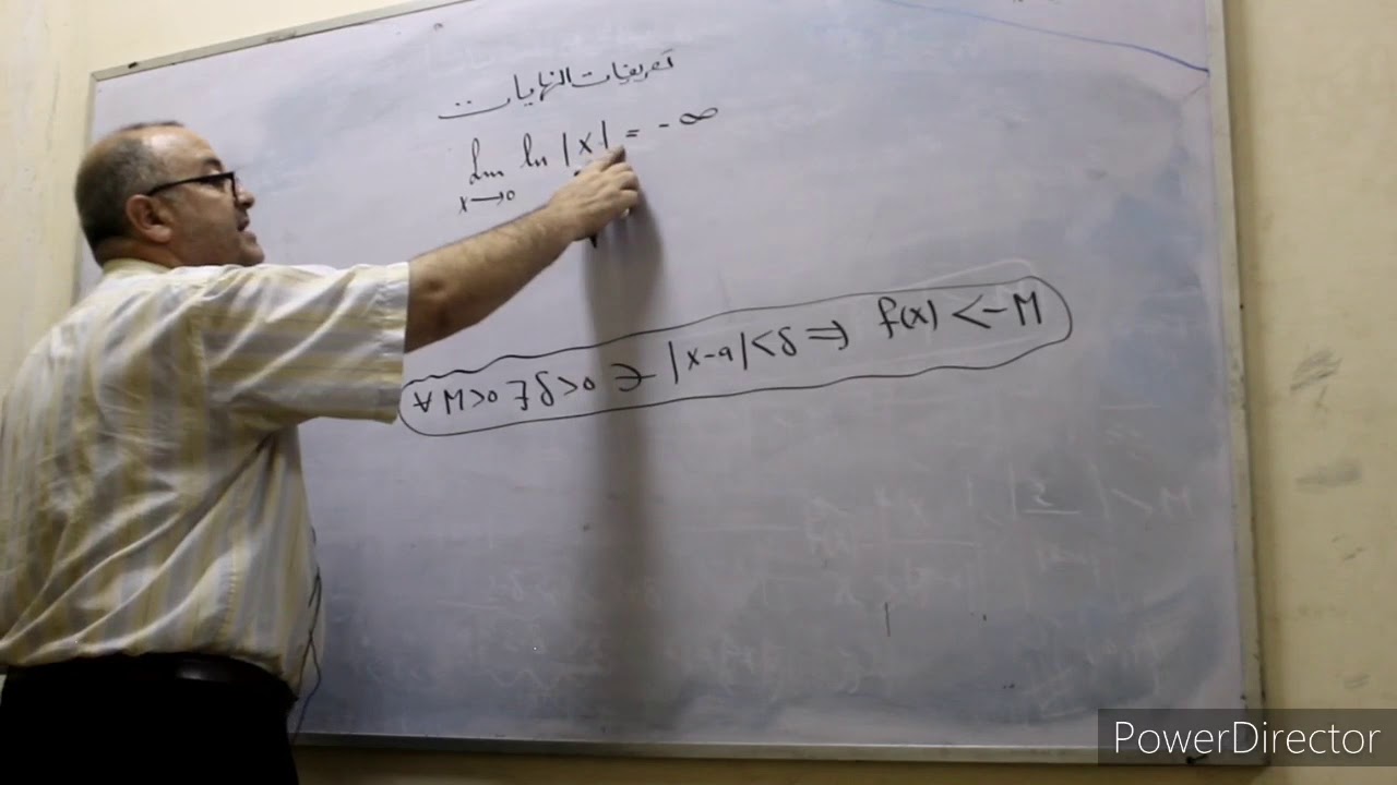 الحلقة 4 -حل نهايات  باستخدام التعريف مع حل النهاية اليمنى والنهاية اليسرى left and right limit