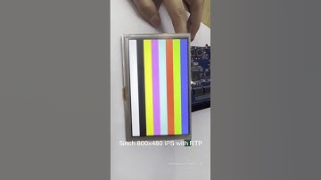 5inch 800x480 IPS with RTP