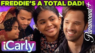 Freddie Benson Being A TOTAL Dad for 7 Minutes | iCarly