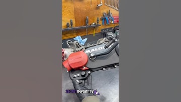 Malossi C-One crankcase CVT disassembly