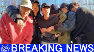 Bts V Turns 30 Band Members Give Him The Tightest Hug, Join Birthday Celebrations Post Military Ser