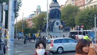 A walk along the River Liffey and featuring Temple Bar