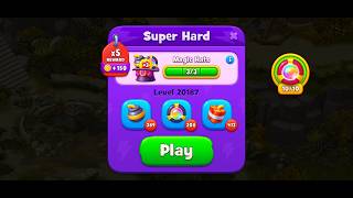 Gardenscapes Super Hard Level 20187 Gameplay | With Boosters | No Commentary screenshot 5