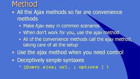 ASP NET 4 AJAX and jQuery Using Visual C#   Player   LearnNowOnline 21