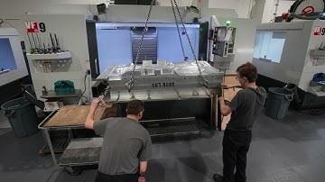 Machining Large Billet Molds on a Haas VR-9 5-Axis at Mallory Pattern Works