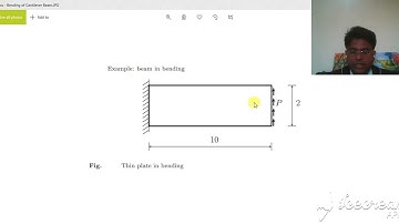 FEA:-Bending of Cantilever Beam