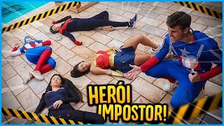 QUEM É O HERÓI IMPOSTOR?? ( MINI GAME NOVO ) [ REZENDE EVIL ]
